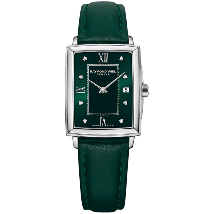 Raymond Weil Women's Diamond Toccata Quartz Emarald Green Dial Watch