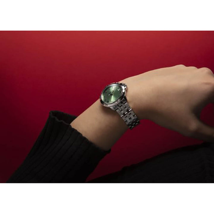Raymond Weil Women's Tango Classic Steel Bracelet Green Dial Watch