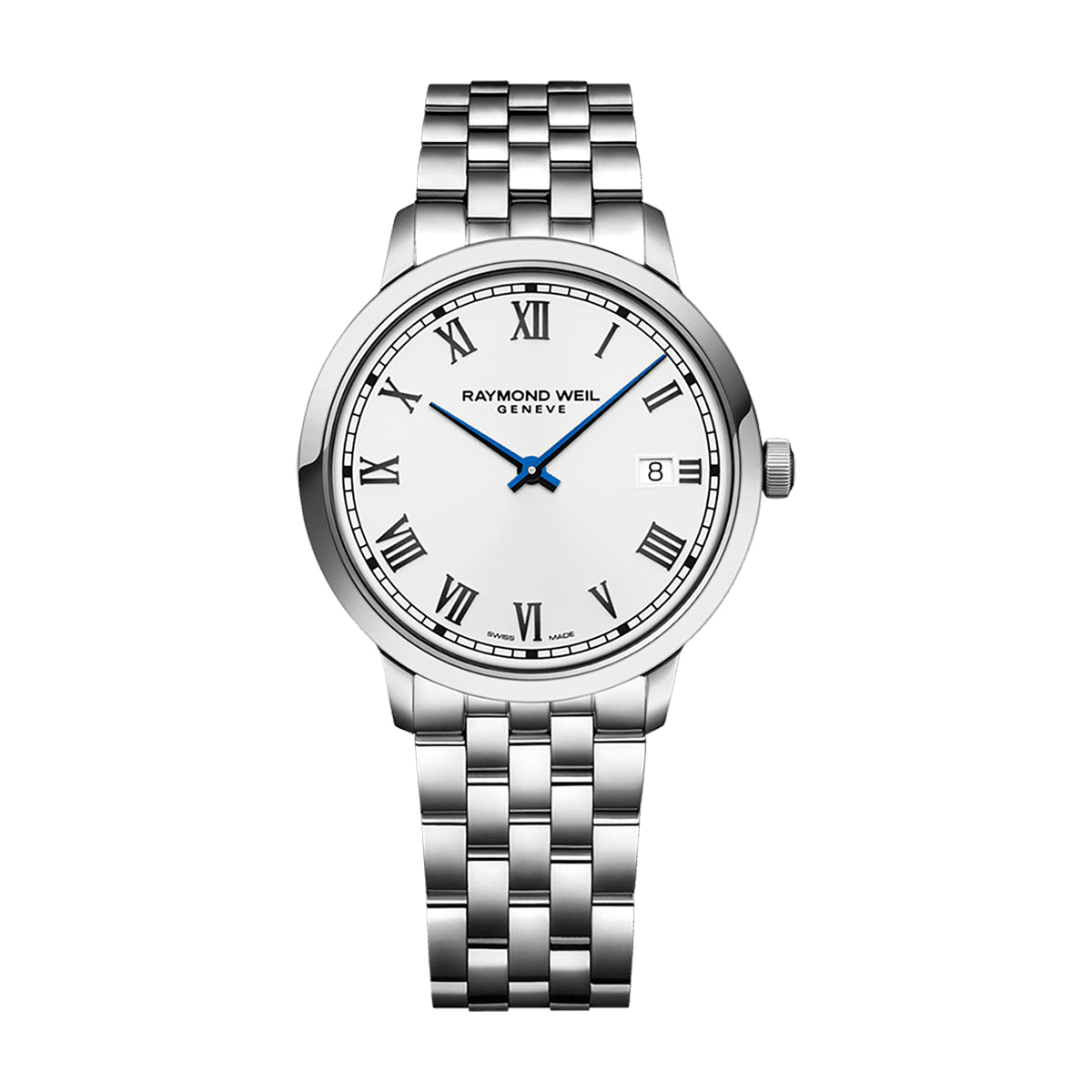 Raymond Weil Toccata Women's Quartz White Dial Stainless Steel Bracelet Watch 29mm