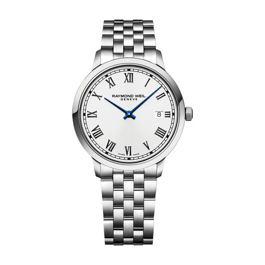 Raymond Weil Toccata Women's Quartz White Dial Stainless Steel Bracelet Watch 29mm