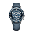 Raymond Weil Freelancer Men's Automatic Chronograph Blue Leather Watch 43.5mm