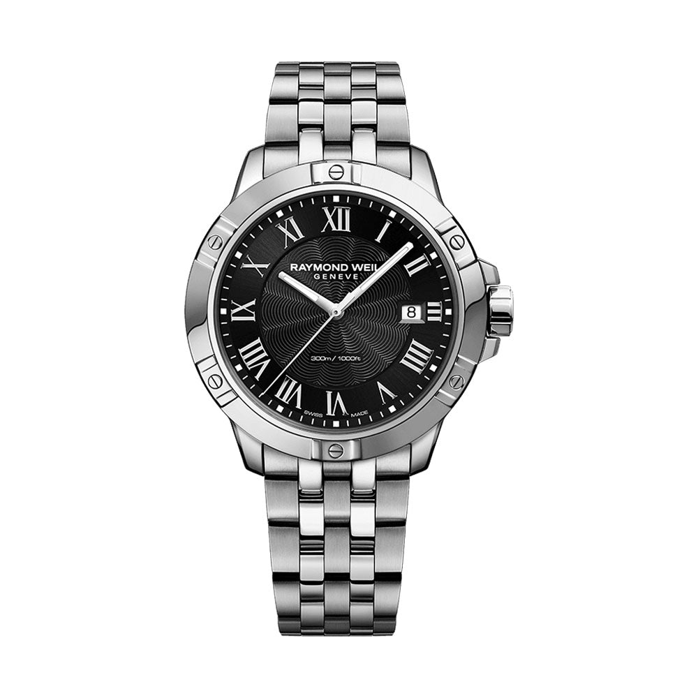 Raymond Weil Men's Tango Classic Quartz Bracelet Black Dial Watch