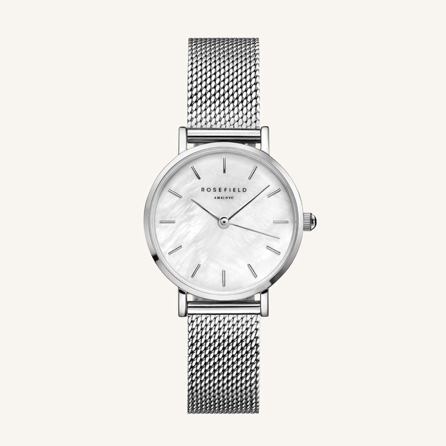 Rosefield The Small Edit White SilverLadies Watch – The Watch House