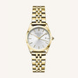Rosefield The Ace XS Silver Sunray Steel GoldLadies Watch
