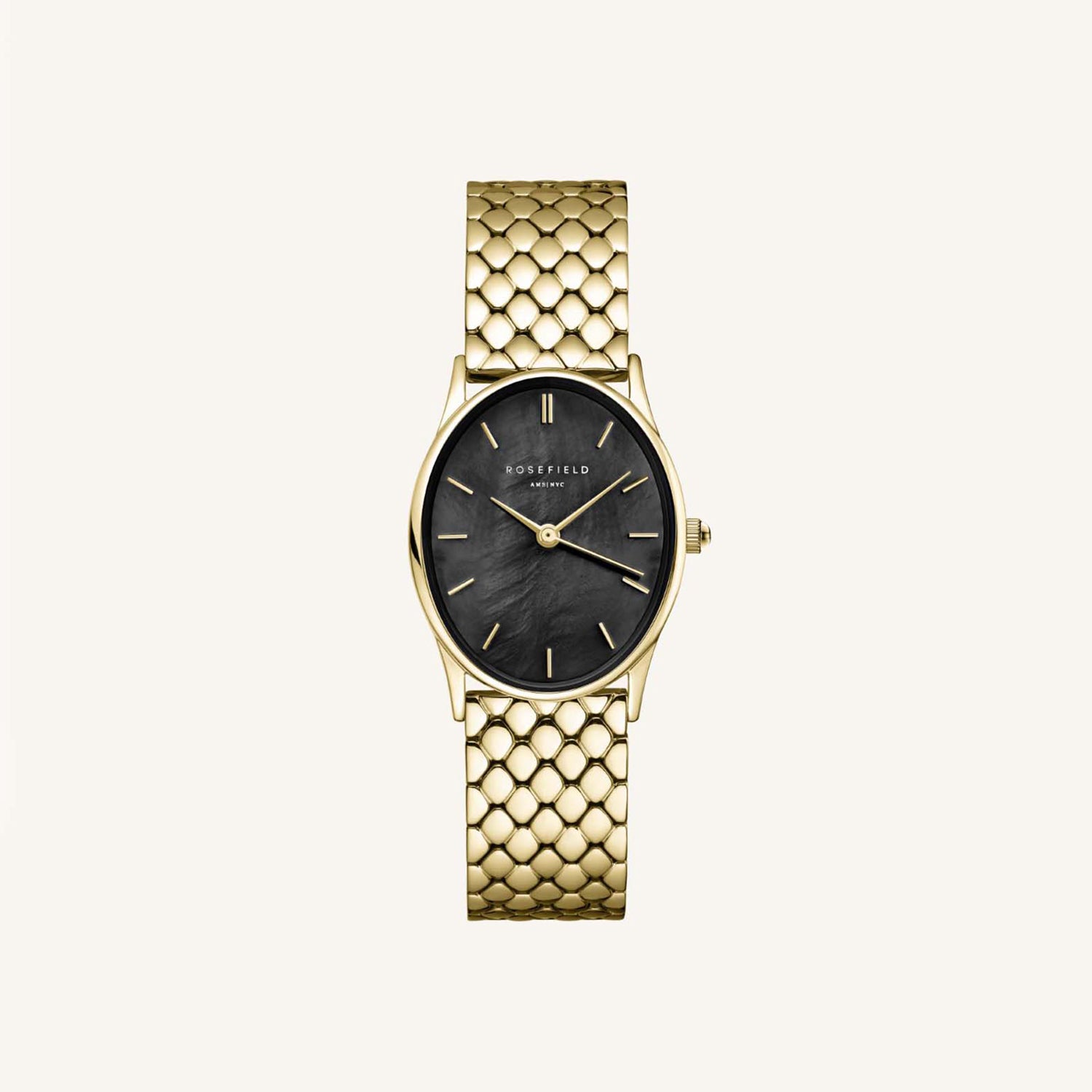 Rosefield watch sale black