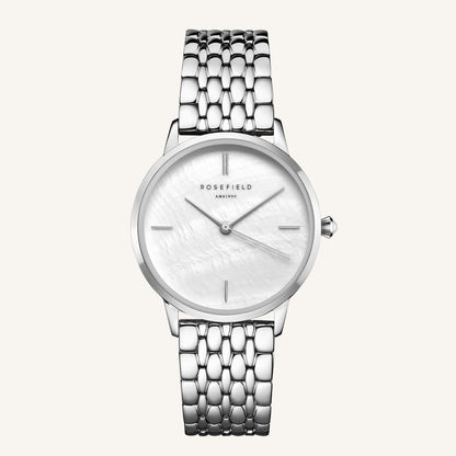 Rosefield Pearl Edit SilverLadies Watch