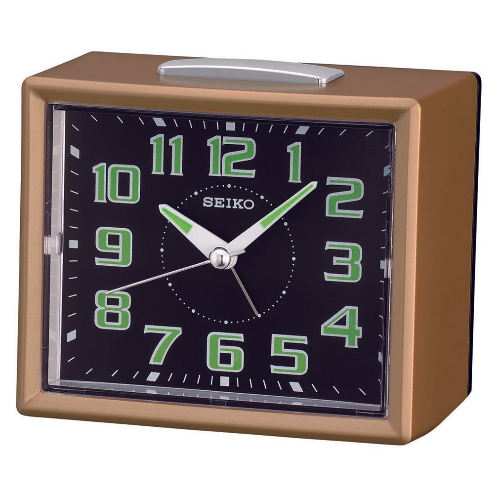 QHK024G - Seiko Plastic Desk Clock