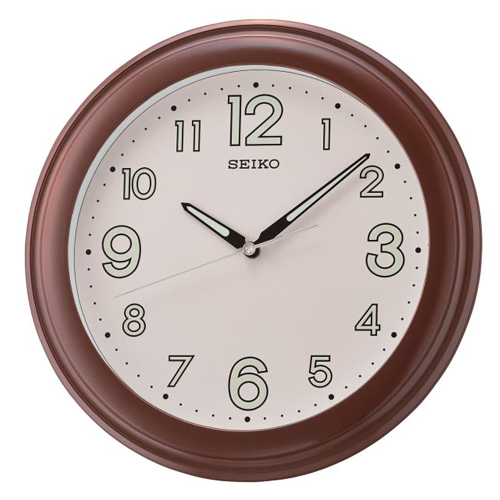 QXA721B - Seiko Plastic Wall Clock – The Watch House