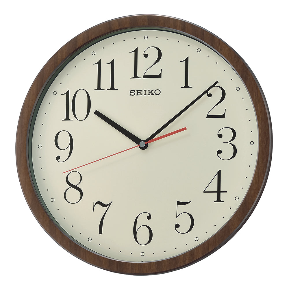 QXA737B - Seiko Plastic Wall Clock