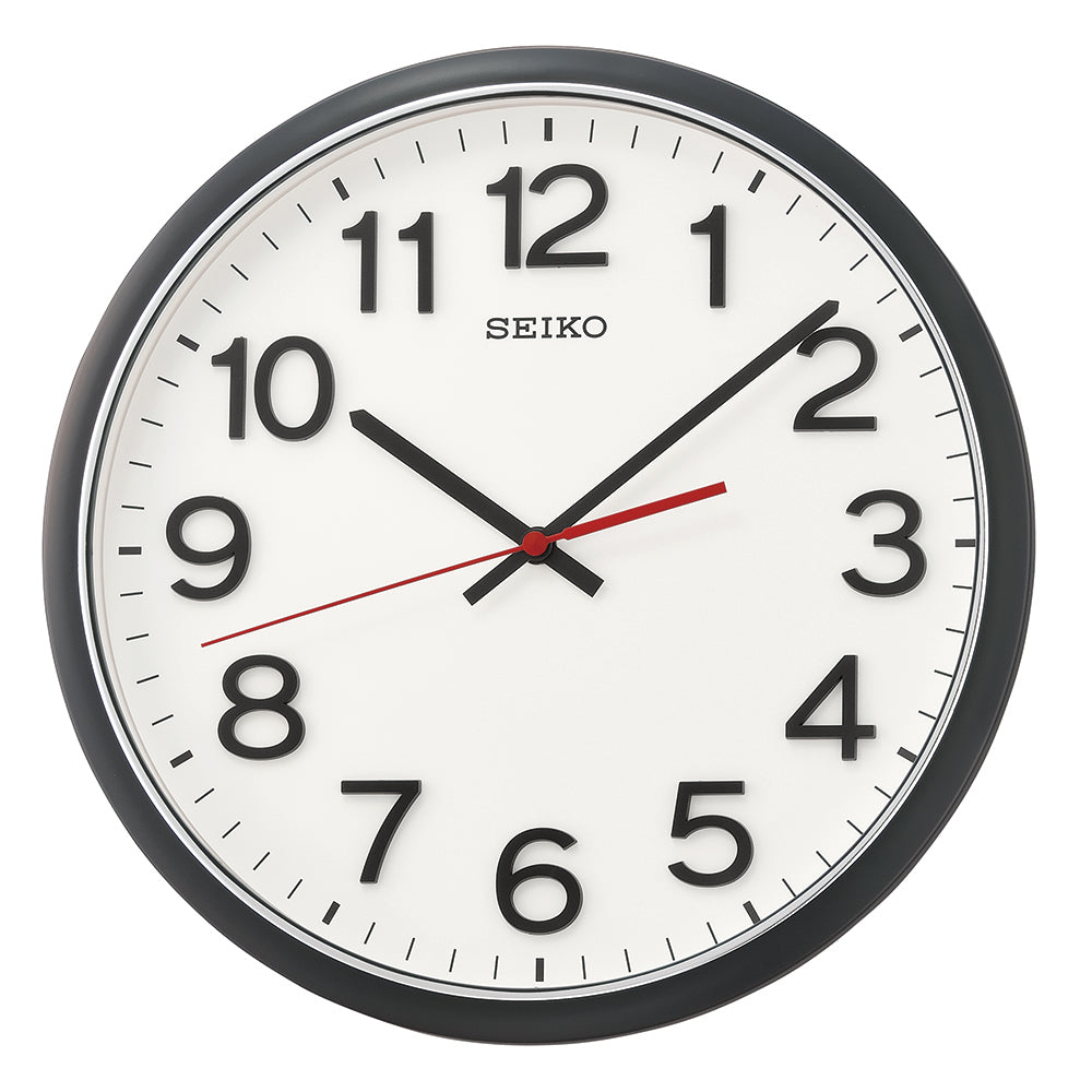 QXA750K - Seiko Plastic Wall Clock