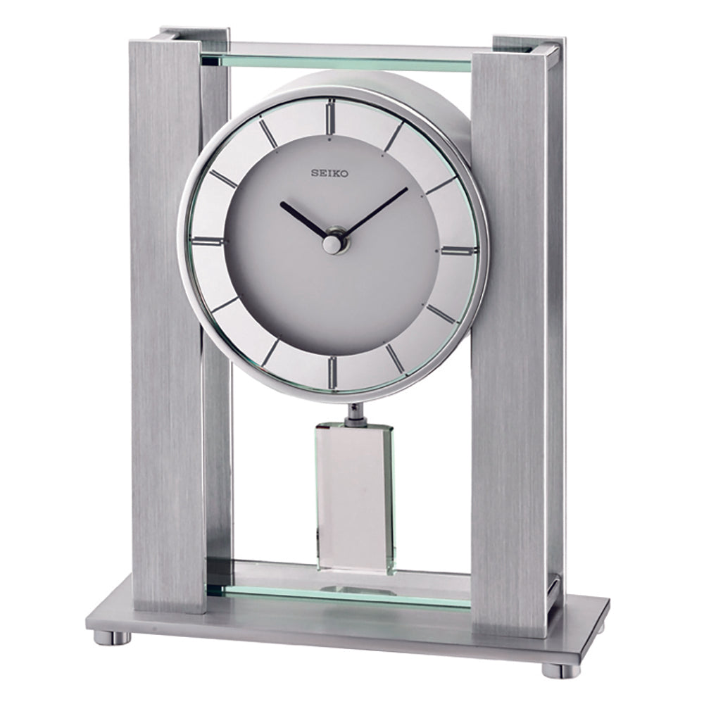 Seiko Aluminum Table Clock