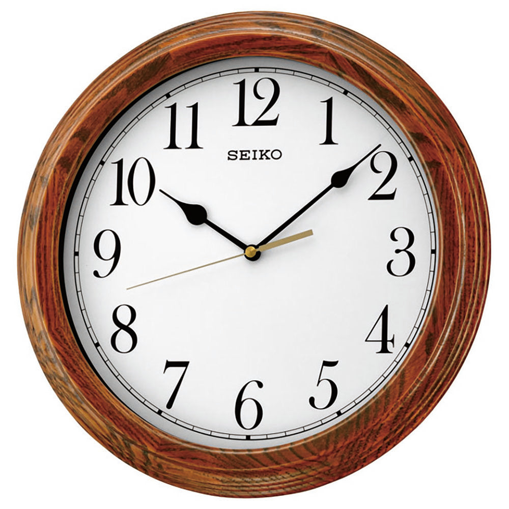 Seiko Wooden Wall Clock