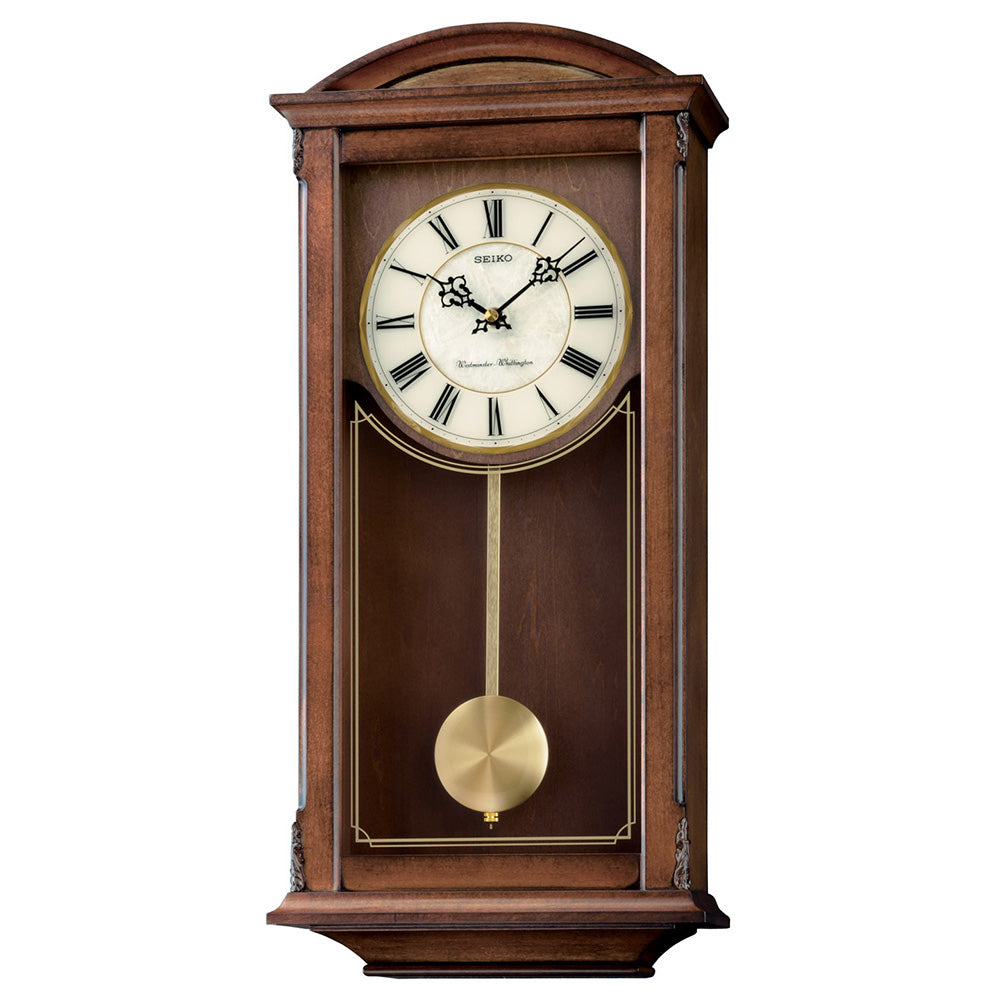 Seiko Wooden Wall Clock – The Watch House