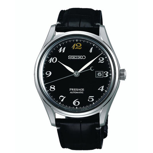 Seiko Men's Presage Automatic Watch with Urushi Lacquer Dial