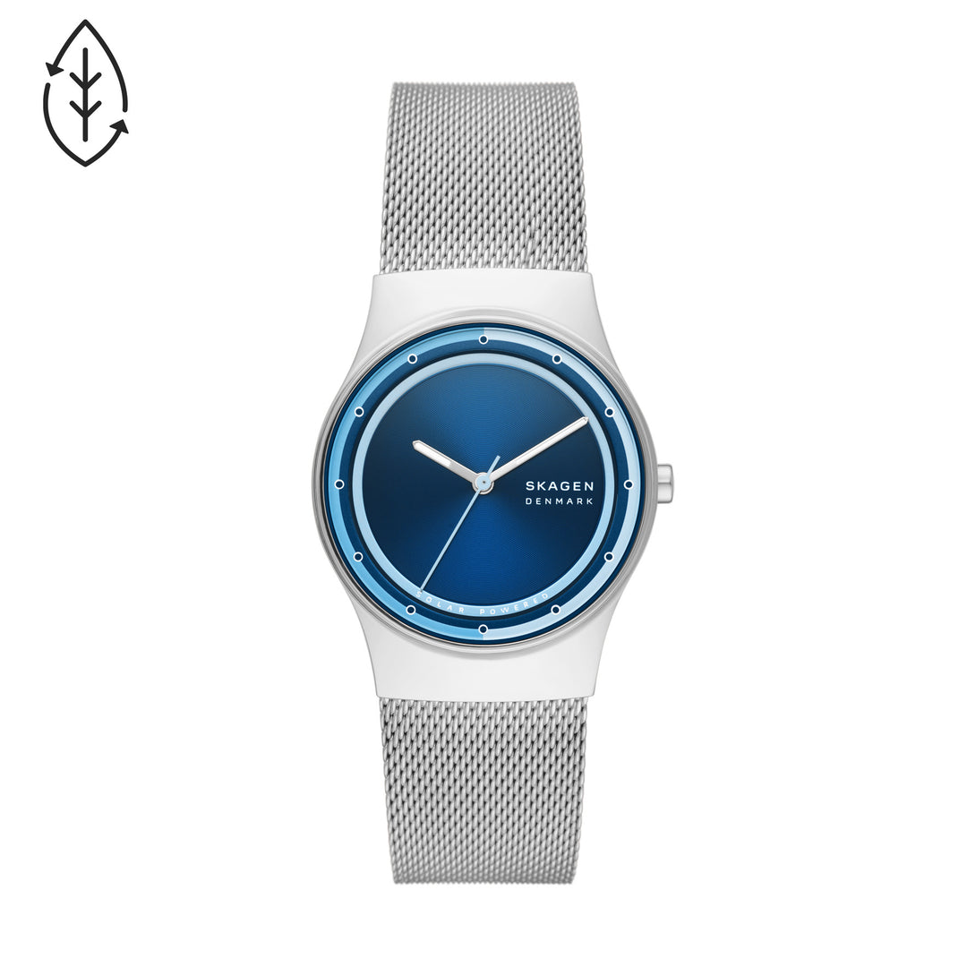 SKAGEN WOMEN'S SOL SOLAR POWERED MESH BRACELET