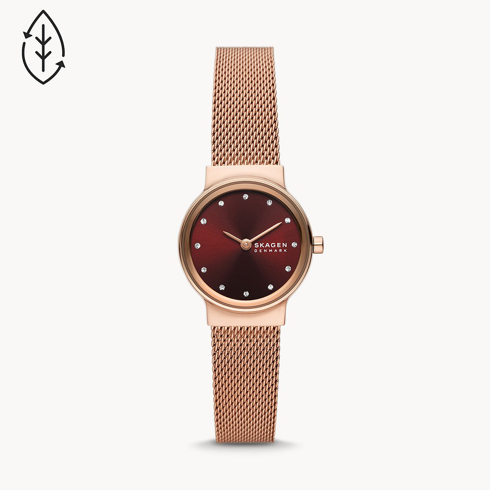 SKAGEN FREJA LILLE ANALOG RED DIAL WOMEN'S WATCH