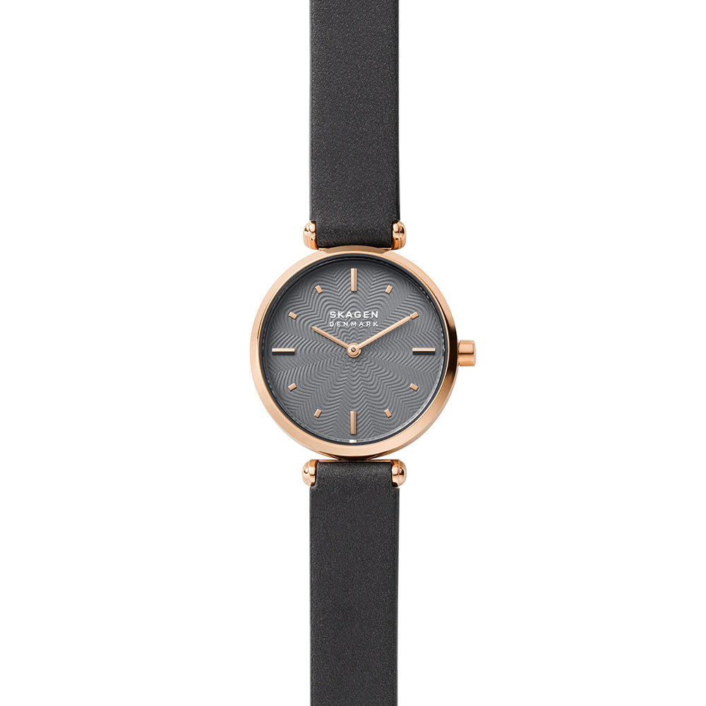 SKAGEN ANALOG WATCH 0 JWL GP LEATHER STRAP