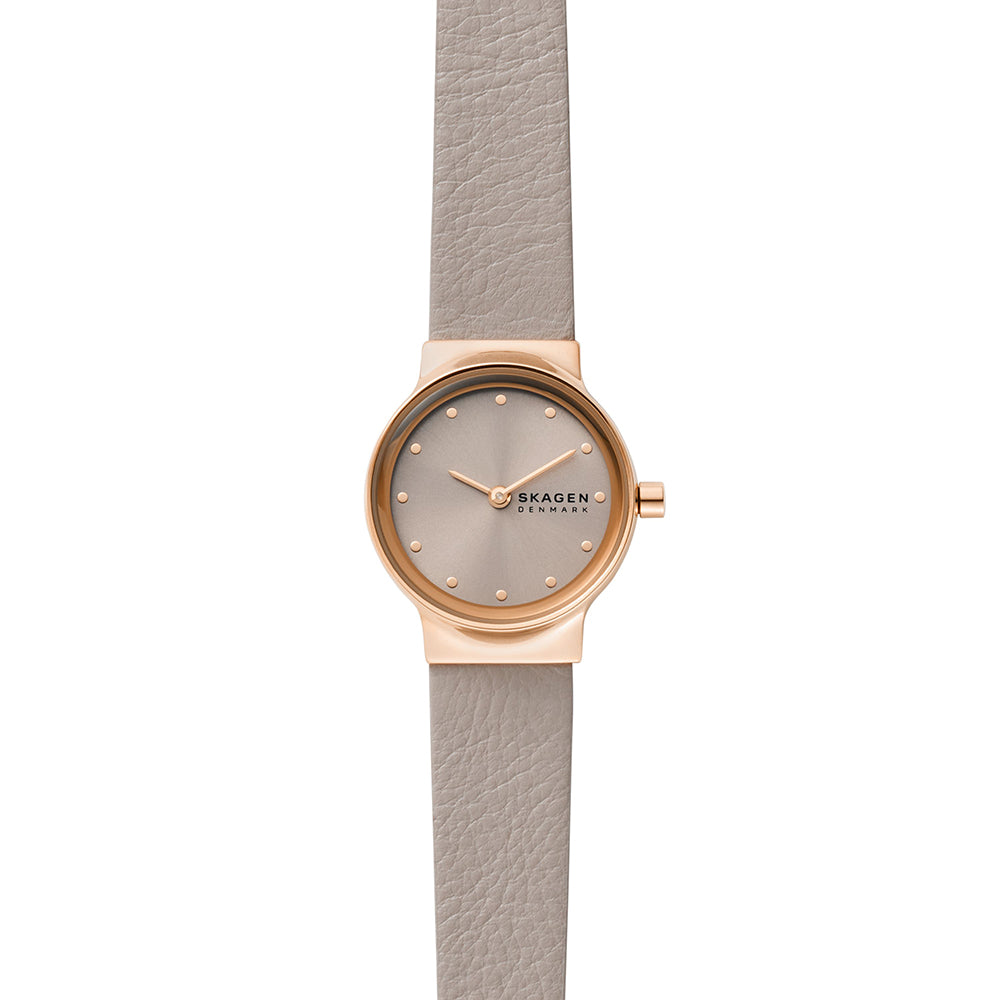 SKAGEN ANALOG WATCH 0 JWL GP LEATHER STRAP