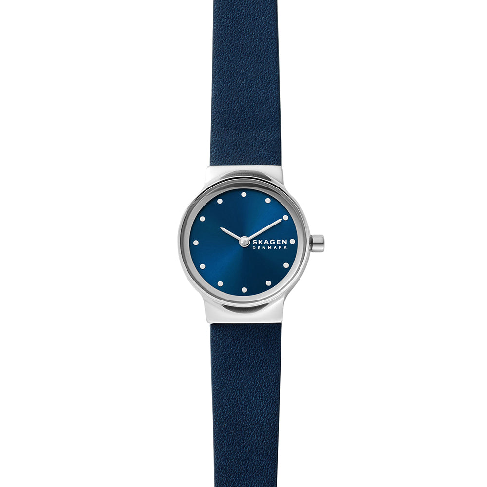 SKAGEN ANALOG WATCH 0 JWL SS LEATHER STRAP