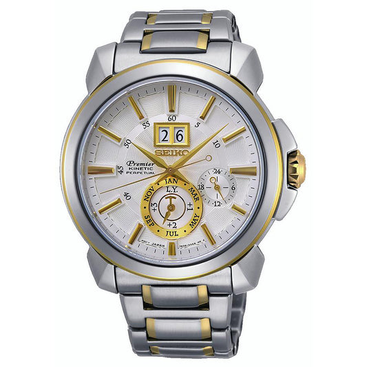 Seiko Men's Premier Formal Kinetic Watch