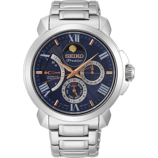 Seiko Men's Premier Kinetic Direct Drive