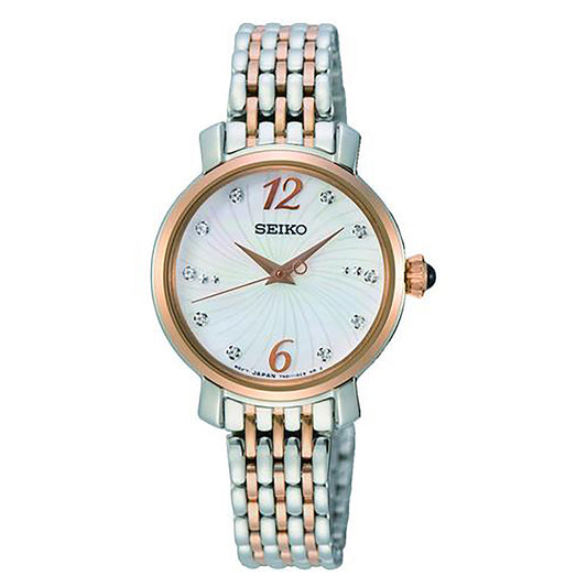 ساعة سيكو النسائية من مجموعة "كونسبتشوال" كوارتز الرسمية