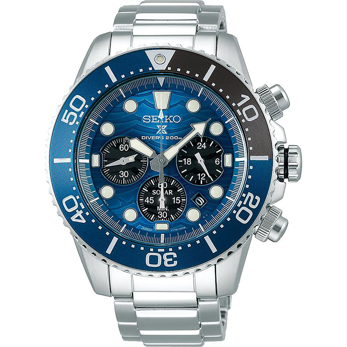 Seiko Men's Prospex 200 meter Solar Powered Divers