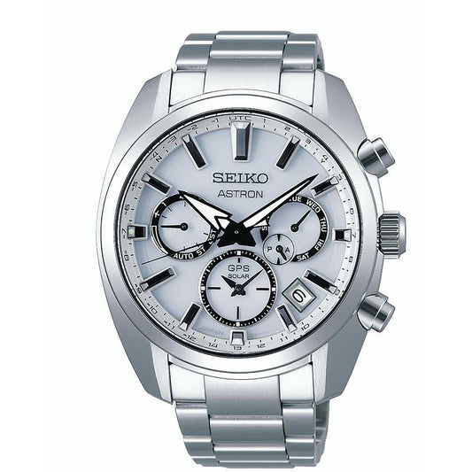 Seiko Men's Astron GPS Solar Dual Time