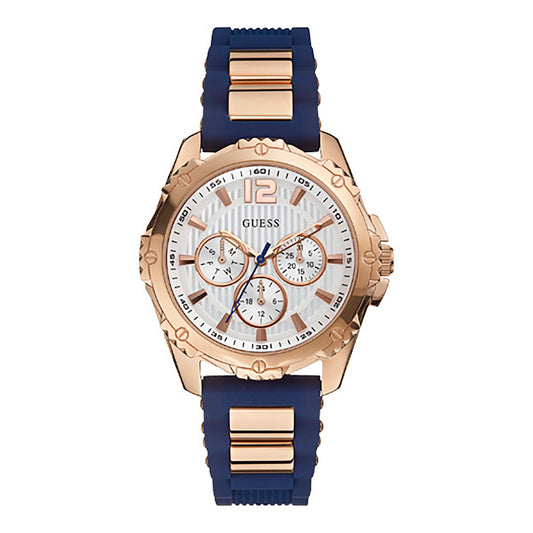 Guess Women's Watch Rose Gold Tone Case Quartz