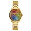 Guess Women's Watch Gold Tone Case Quartz