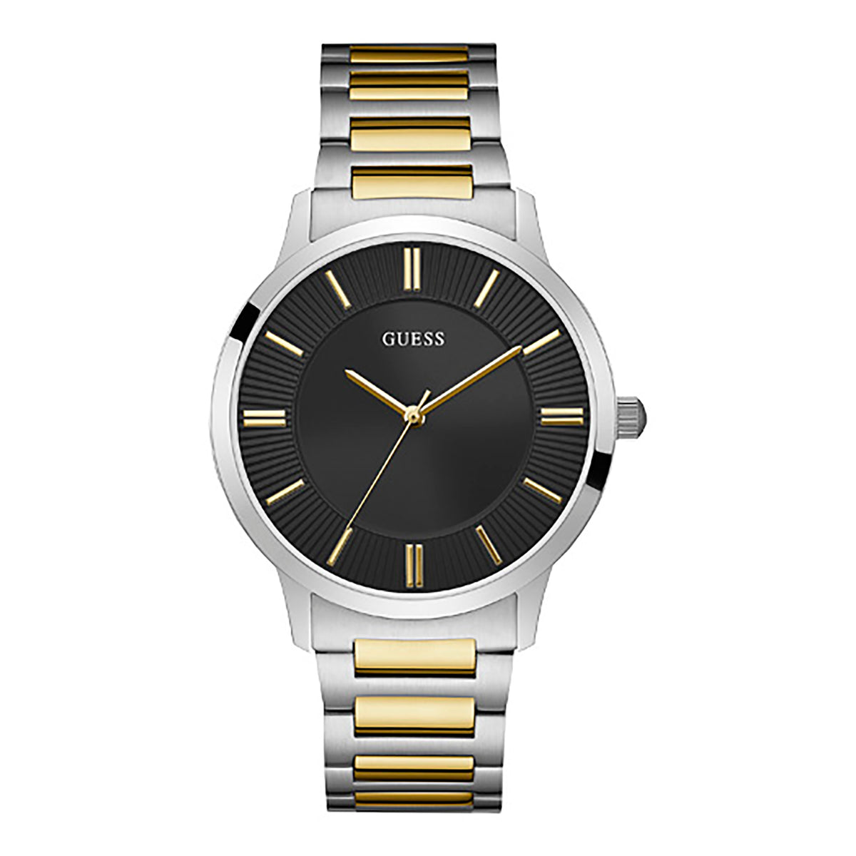 Guess Men's Watch Silver Tone Case Quartz