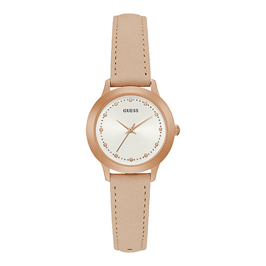 Guess Women's Watch Rose Gold Tone Case Quartz