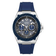 Guess Men's Watch Silver Tone Case Quartz