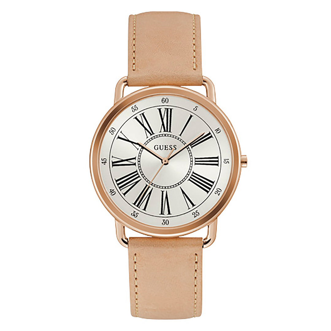 Guess Women's Watch Rose Gold Tone Case Quartz