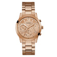 Guess Women's Watch Rose Gold Tone Case Quartz