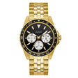 Guess Men's Watch Gold Tone Case Quartz