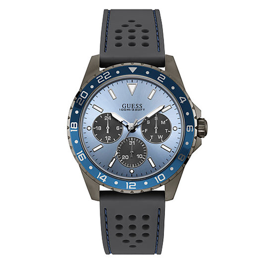 Guess Men's Watch Gunmetal Case Quartz