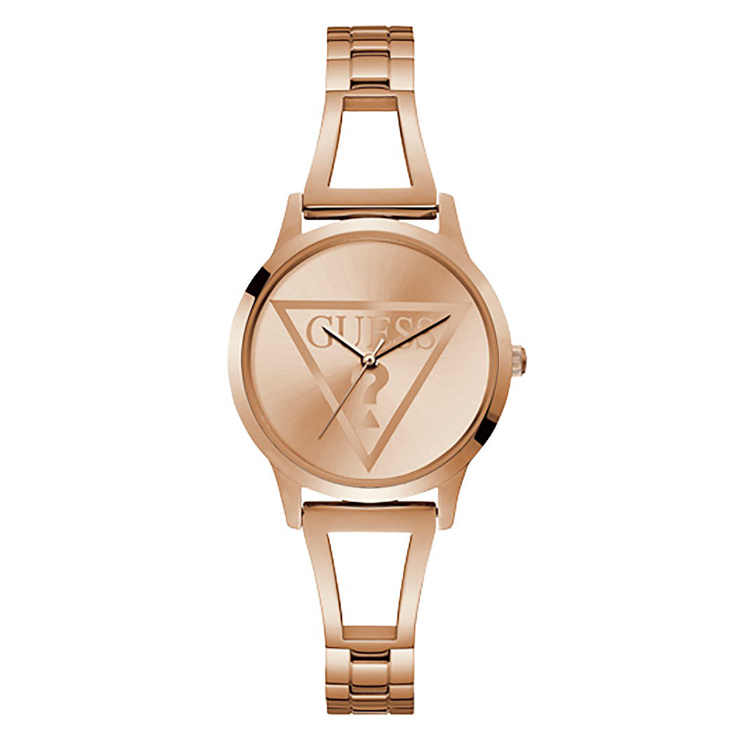 Guess Women's Watch Rose Gold Tone Case Quartz