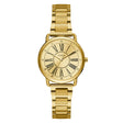 Guess Women's Watch Gold Tone Case Quartz
