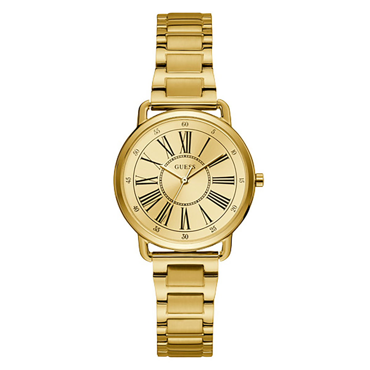 Guess Women's Watch Gold Tone Case Quartz
