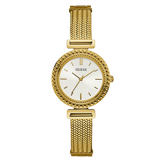 Guess Women's Watch Gold Tone Case Quartz