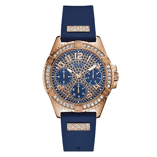 Guess Women's Watch Rose Gold Tone Case Quartz