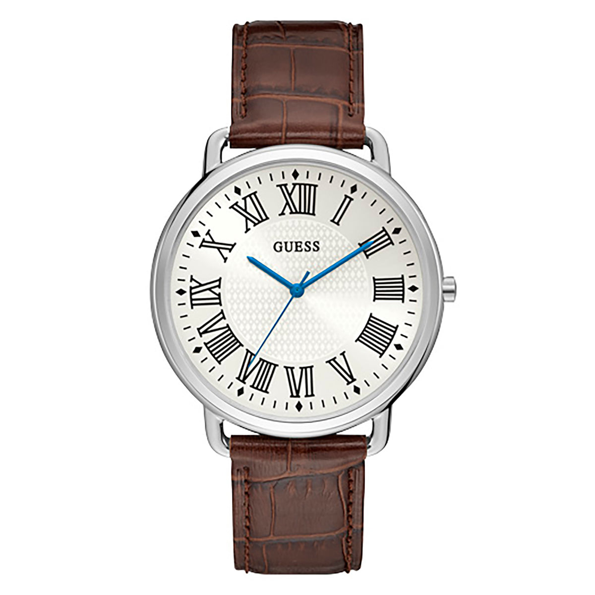 Guess Men's Watch Silver Tone Case Quartz
