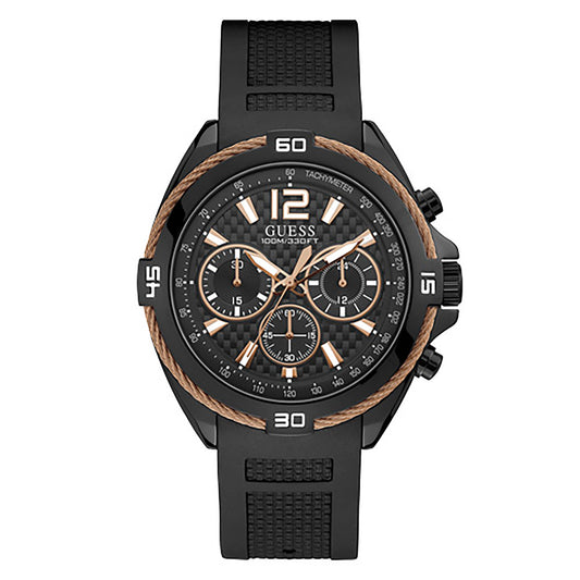 Guess Men's Watch Black Case Quartz