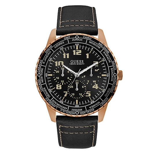 Guess Men's Watch Brown Case Quartz