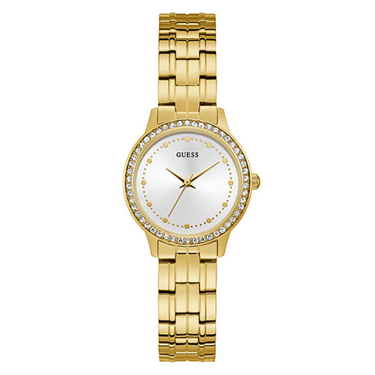 Guess Women's Watch Gold Tone Case Quartz