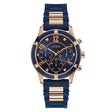 Guess Women's Watch Rose Gold Tone/Blue Case Quartz