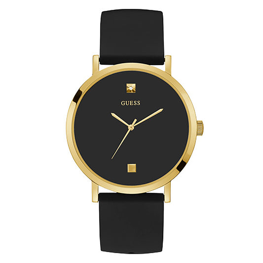 Guess Men's Watch Gold Tone Case Quartz