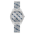 Guess Women's Watch Silver Tone Case Quartz