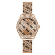 Guess Women's Watch Rose Gold Tone Case Quartz